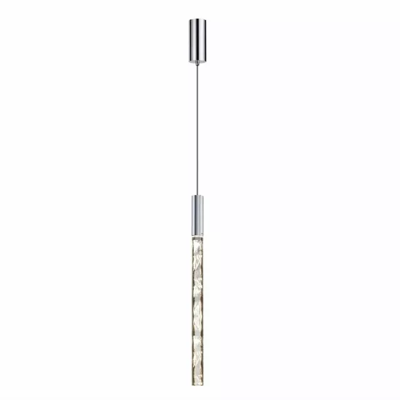 Подвесной светильник Odeon Light Aletta 6694/4L, Хром, Прозрачный, Нейтральный белый