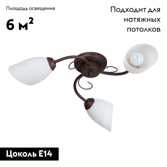 Потолочная люстра Vitaluce V3715/3PL