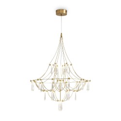 Подвесная светодиодная люстра Freya Amela FR6138PL-L21BS