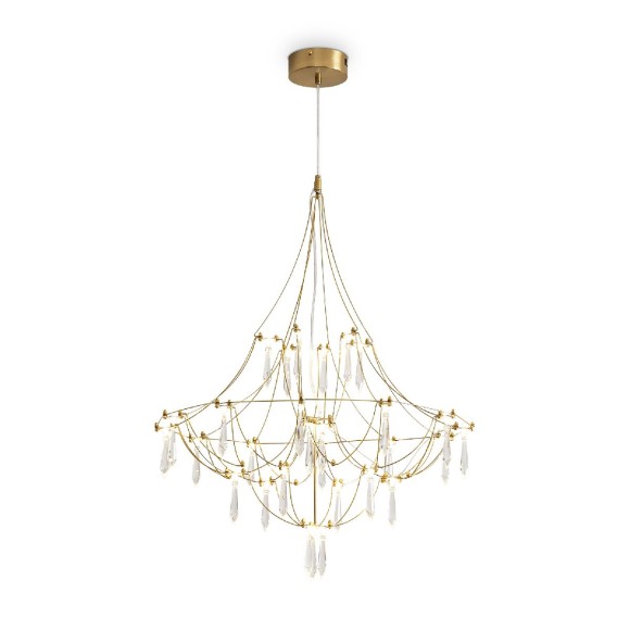 Подвесная светодиодная люстра Freya Amela FR6138PL-L21BS