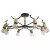 Люстра на штанге Loft IT Sven 10024/8 Black