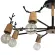 Люстра на штанге Loft IT Sven 10024/8 Black, вид сверху