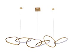 Подвесная светодиодная люстра Newport 15320 15326N/S brass