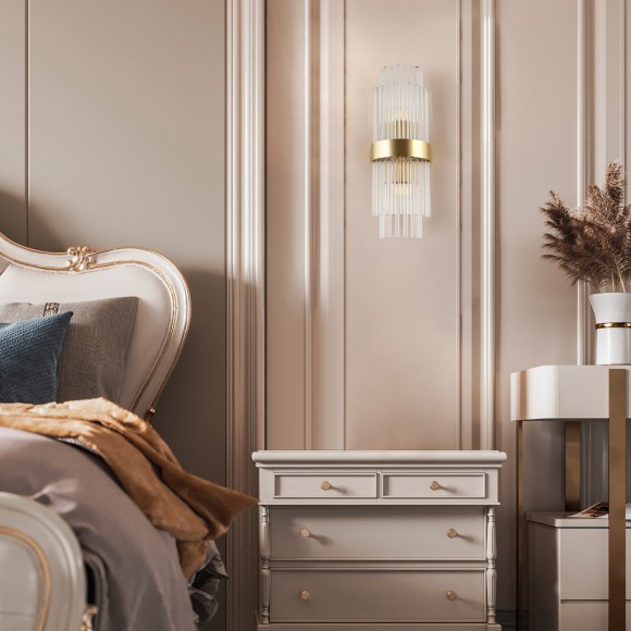 Настенный светильник Arte Milano Torcia 430122.140.2.E14.C1 BS