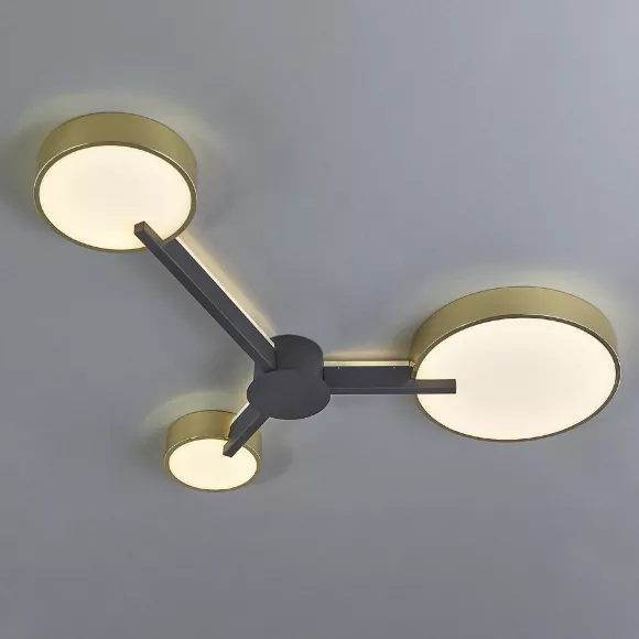 Потолочная светодиодная люстра Escada Expert 10209/3LED, вид снизу Потолочная светодиодная люстра Escada Expert 10209/3LED, вид снизу