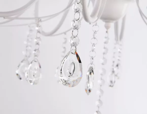 Подвесная люстра Ambrella Light Modern TR4605, Классика, Белый, Металл