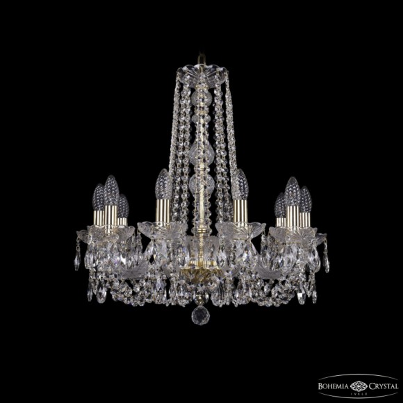 Подвесная люстра Bohemia Ivele Crystal 1402/10/195/h-58 G