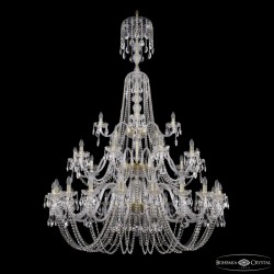 Подвесная люстра Bohemia Ivele Crystal 1402/20+10+5/530/XL-206/3d G