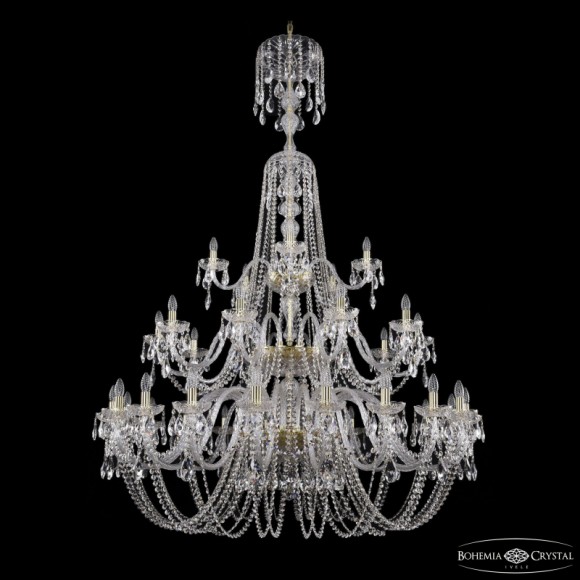 Подвесная люстра Bohemia Ivele Crystal 1402/20+10+5/530/XL-206/3d G