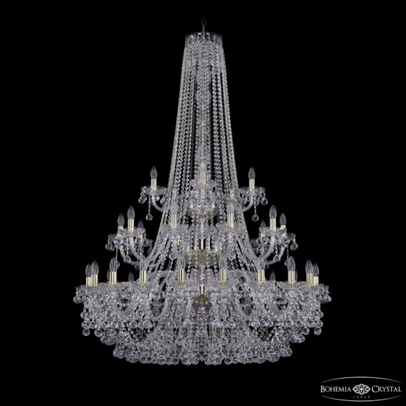 Подвесная люстра Bohemia Ivele Crystal 1409/20+10+5/400/h-160/3d G