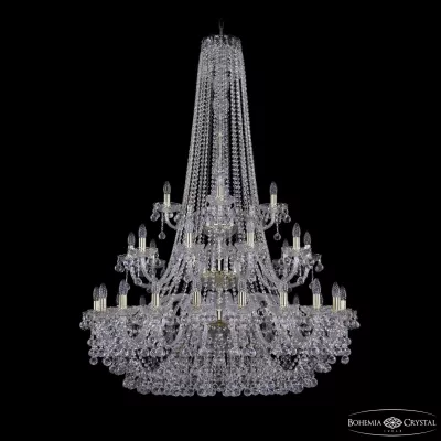 Подвесная люстра Bohemia Ivele Crystal 1409/20+10+5/400/h-160/3d G