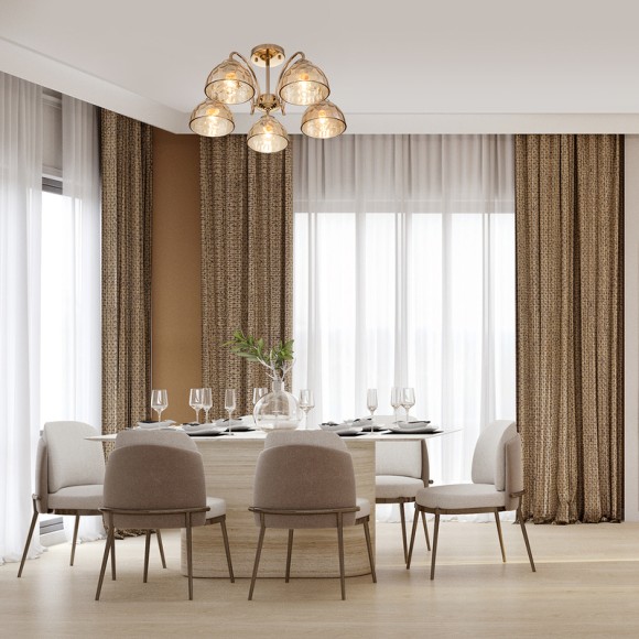 Люстра на штанге Escada Mallow 665/5P