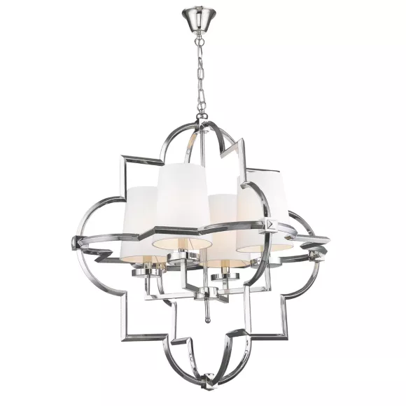 Подвесная люстра Delight Collection Mandeville KM0728P-4L nickel Подвесная люстра Delight Collection Mandeville KM0728P-4L nickel
