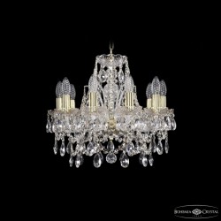 Подвесная люстра Bohemia Ivele Crystal 1411/10/141 G