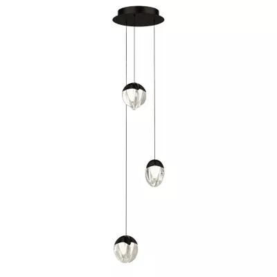 Подвесной светильник Delight Collection MD24001033-3A black/clear