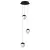 Подвесной светильник Delight Collection MD24001033-3A black/clear