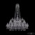 Подвесная люстра Bohemia Ivele Crystal 1411/20+10+5/460/h-175/2d Ni