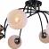 Люстра на штанге Illumico IL0250-8CSQ-79 BK AB, вид снизу