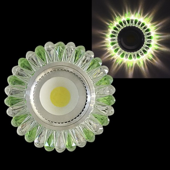 Встраиваемый светильник Reluce 42230-9.0-001PL MR16+LED3W CL/LGN