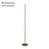 Торшер Arte Lamp Klimt A2850PN-35BK, Черный, Белый, Теплый белый