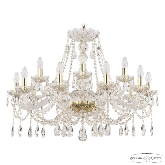 Подвесная люстра Bohemia Ivele Crystal 107/10+5/300 G