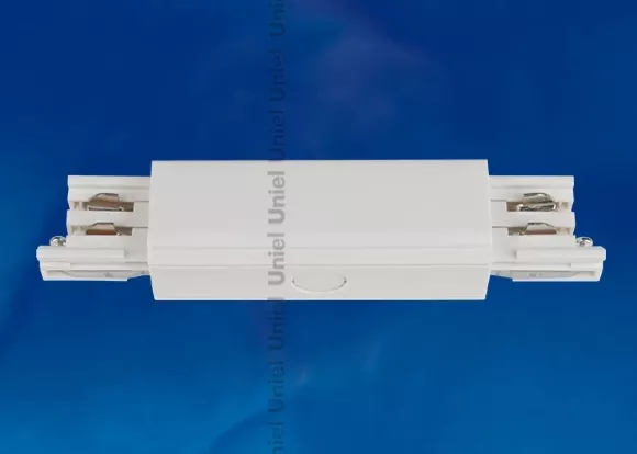 Трехфазный прямой соединитель Uniel UBX-A12 WHITE 1 POLYBAG 09744, Белый, Пластик, Китай