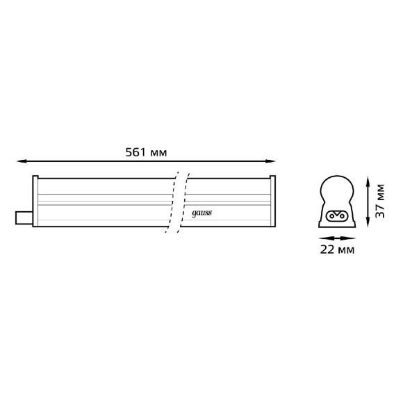 Потолочный светильник Gauss 130511 130511210