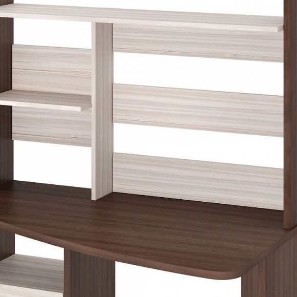 Стол компьютерный Домино Лайт СКЛ-Крл 120+НКЛ-120 MER_SKL-Krl120_NKL-120_SHK_PRAV