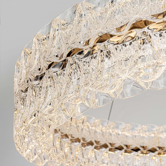 Подвесная люстра с пультом управления Modelux ML.8185.800 GD