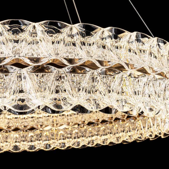 Подвесная люстра с пультом управления Modelux ML.8185.800 GD