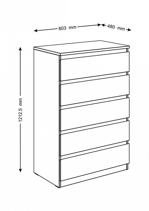 Комод Мальта SHST_2.05.02.090.5