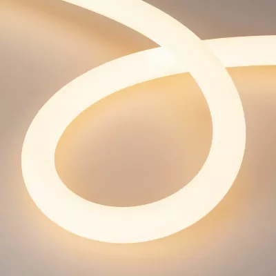 Светодиодная герметичная лента Arlight MOONLIGHT-SIDE-A336-D40mm 24V Warm2400 360deg (15 W/m, IP65, 2835, 5m, wire x1) 039321