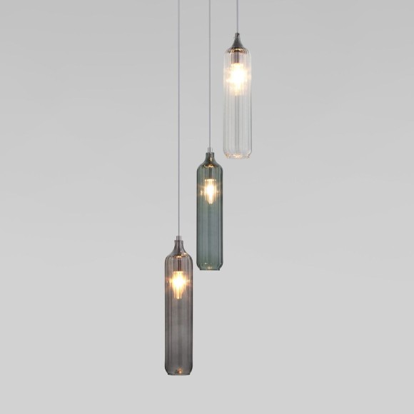 Подвесной светильник Eurosvet Siesta 50252/3 хром a063660