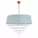 Подвесная люстра Indigo Tenerezza 13029/8P Brass V000513, Бронза, Бирюзовый, Металл, крупный план