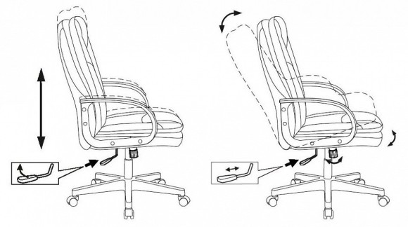Кресло для руководителя CH-868LT BUR_1134799