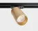 Трековый светильник Italline IT08-8010 gold, Черный, Золото, Алюминий