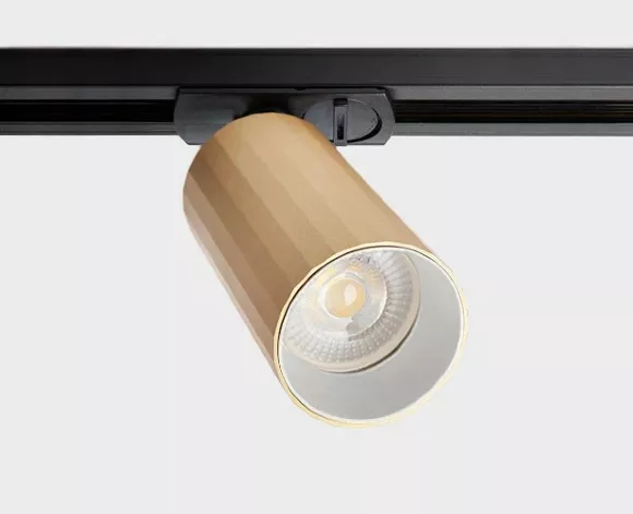 Трековый светильник Italline IT08-8010 gold, вид снизу Трековый светильник Italline IT08-8010 gold, вид снизу