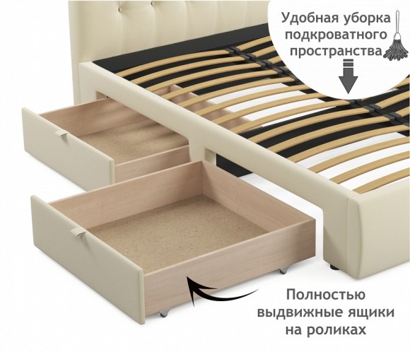 Кровать двуспальная Verona 2000x1600 NMB_TE-00005465