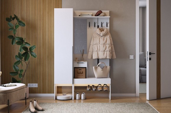 Стенка для прихожей Баско К3 MBS_PK03Basko-2552