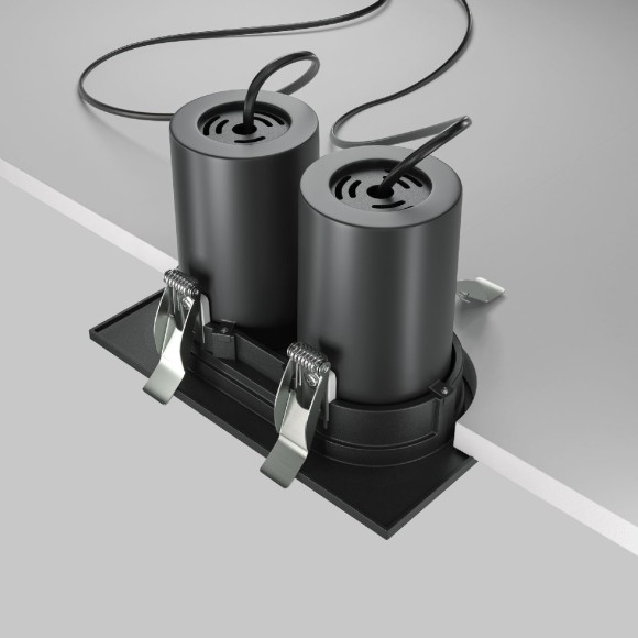 Встраиваемый светильник Maytoni Hidden DL045-02-10W3K-B