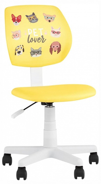 Стул компьютерный Лоло Pet Lover SGR_5256D-W_Pet_yellow