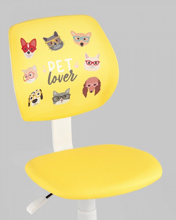 Стул компьютерный Лоло Pet Lover SGR_5256D-W_Pet_yellow