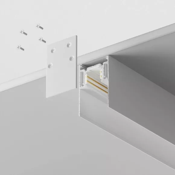 Шинопровод Maytoni Technical Busbar trunkings Gravity TRX010-411W, механизм регулировки