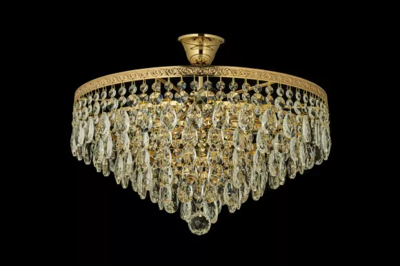 Люстра на штанге Arti Lampadari Castellana E 1.3.46.601 G, Классика, Золото Люстра на штанге Arti Lampadari Castellana E 1.3.46.601 G, Классика, Золото