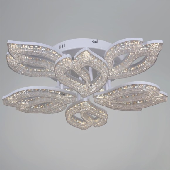 Потолочная люстра с пультом управления Reluce 39290-0.3-4+4 WH