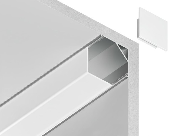 Алюминиевый угловой профиль Ambrella Light Alum Profile GP2150AL