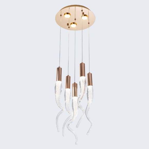 Каскадная люстра Modestyle MS.89135.5 GD