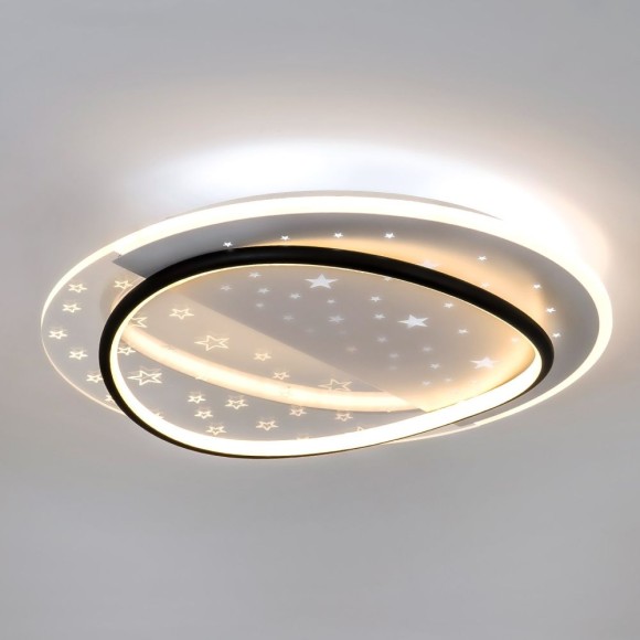 Потолочный светильник LED4U L1036-480 BK