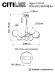 Люстра на штанге Citilux Нарда CL204180