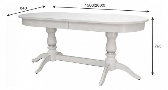 Стол обеденный Тарун 3 ML_008259